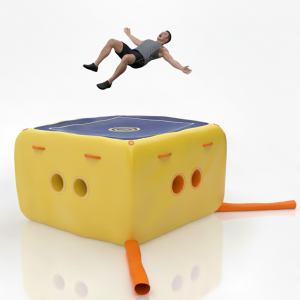 Пневматическое прыжковое спасательное устройство «Куб Жизни» ППСУ 20 для МЧС