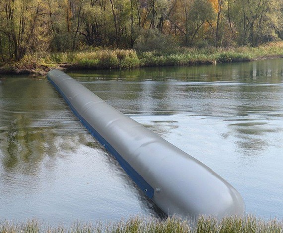 Водоналивные дамбы в Омске