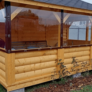 Мягкие окна для беседки