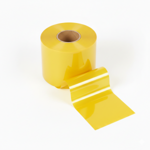 завеса полосовая пвх желтая